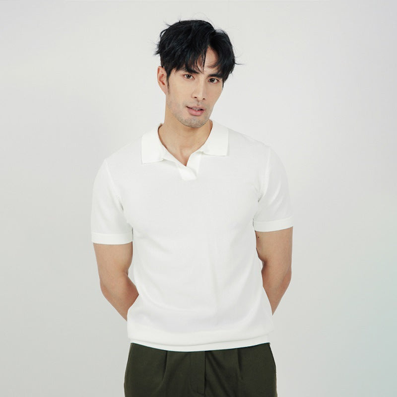 B2M Knitted Polo T-Shirt