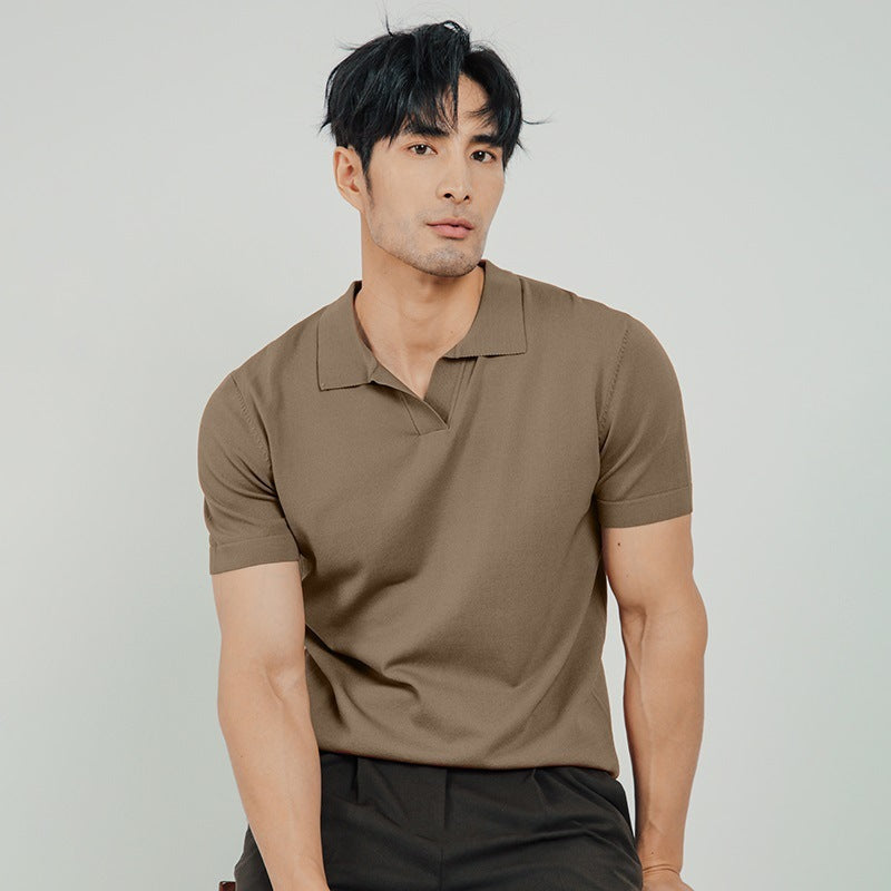 B2M Knitted Polo T-Shirt