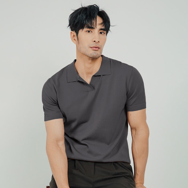 B2M Knitted Polo T-Shirt