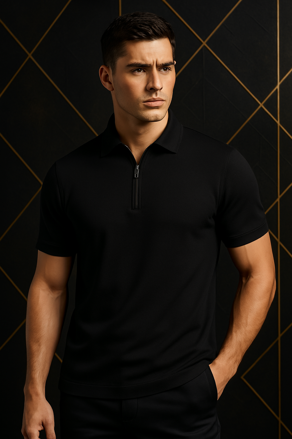 B2M Half-Zip Luxury Sweatshirt