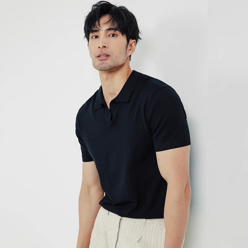 B2M Knitted Polo T-Shirt